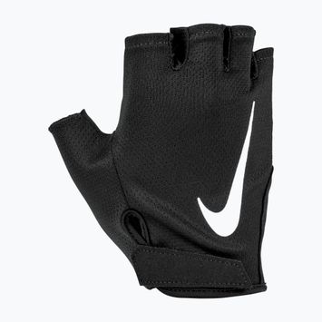 Guanti da allenamento da donna Nike Gym Essential FG 2.0 nero/nero/bianco