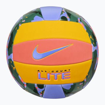 Nike All Court Lite pallavolo luce selvaggia mango / università oro / impulso reale dimensioni 5
