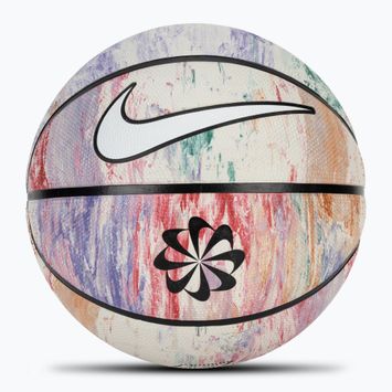 Pallone da basket Nike Everyday Playground 8P Next Nature Deflated multicolor/white/black/white taglia 7
