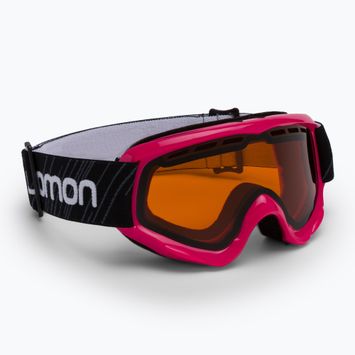 Salomon Juke Access rosa/arancio tonico, occhiali da sci per bambini