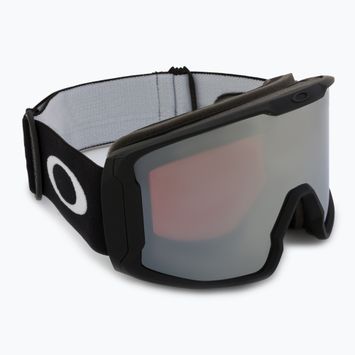 Oakley Line Miner L nero opaco/prizm snow black iridium occhiali da sci