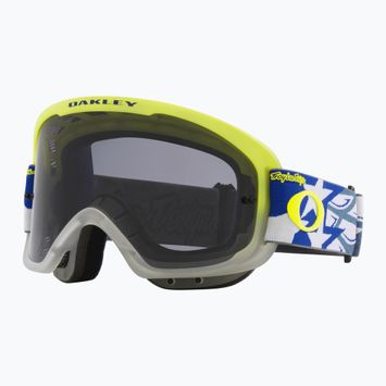 Oakley O Frame 2.0 Pro Occhiali da ciclismo MTB tld blue wings/grigio scuro