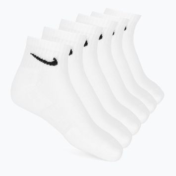 Calzini Nike Everyday Cushioned 6 paia white/black