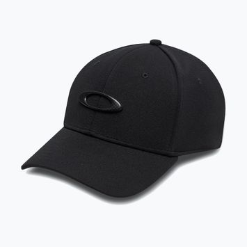 Berretto da baseball Oakley Tincan nero/fibra di carbonio da uomo