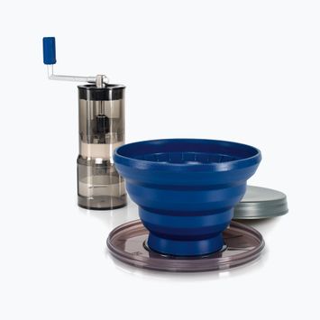 GSI Outdoors Gourmet Pourover Java set da viaggio blu