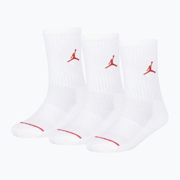 Calzini per bambini Air Jordan Jumpman Crew 3 pairs white