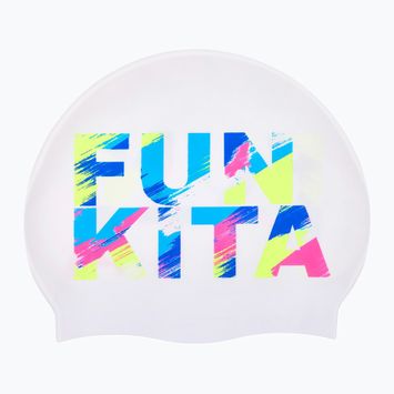 Cuffia Funkita Cuffia da nuoto in silicone a strisce