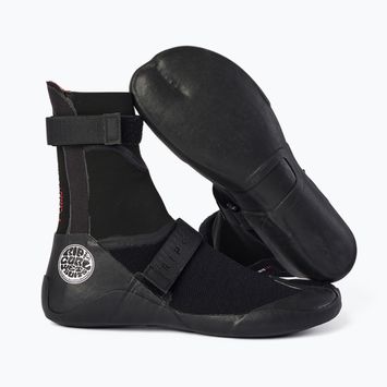 Rip Curl Flashbomb 7mm Round Toe da uomo in neoprene nero