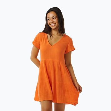 Abito Rip Curl Premium Surf da donna di colore arancione brillante