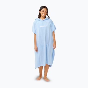 Rip Curl Classic Surf Poncho da donna con cappuccio blu medio