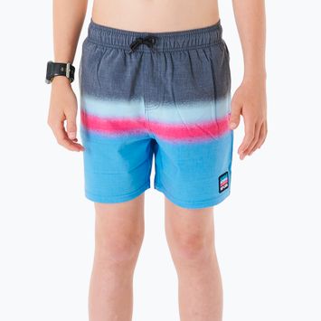 Pantaloncini da bagno Rip Curl Surf Revival Volley per bambini, nero
