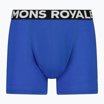 Boxer termici da uomo Mons Royale Hold 'em Shorty Merino cobalto