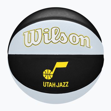 Wilson NBA Team Tribute Utah Jazz basket grigio taglia 7