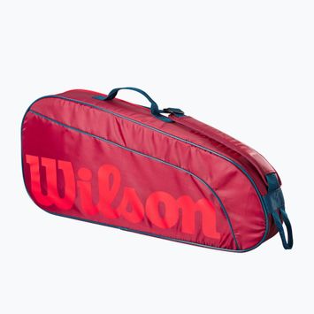 Wilson Junior 3 Pack borsa da tennis per bambini rossa WR8023903001
