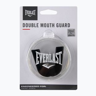 Everlast protezione doppia mascella nera 4410