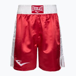Pantaloncini da allenamento da uomo Everlast Trunks Pro rosso/bianco