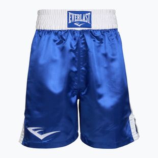 Pantaloncini da allenamento Everlast Trunks Pro blu/bianco da uomo