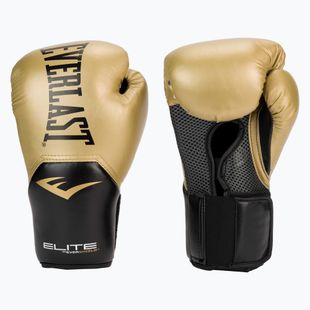 Guantoni da boxe Everlast Pro Style Elite 2 oro EV2500