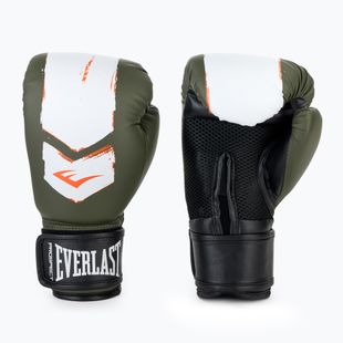 Guantoni da boxe Everlast Prospect 2 verde/bianco