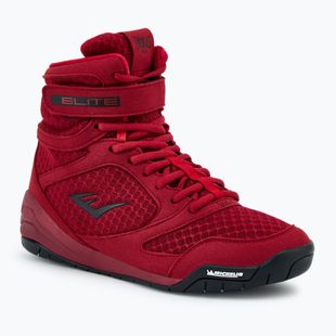 Scarpe da boxe Everlast Elite 2 rosse da uomo