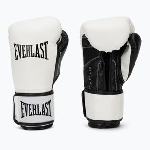 Guantoni da boxe Everlast Powerlock Pro OG H&L Training Glove white/black