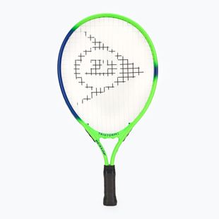 Racchetta da tennis per bambini Dunlop Tristorm Jr 19 verde/blu