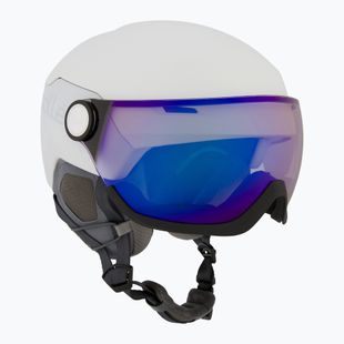 Casco da sci Bollé V-Ryft Pure pearl opaco/blu fotocromatico