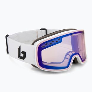 Maschera da sci Bollé Nevada Small off-white matte/phantom vermilion blue photochromic