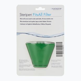 Katadyn Steripen FitsAll con filtro da 40 micron prefiltro per acqua
