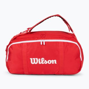 Wilson Super Tour Red Coaches Duffel borsa da tennis rossa