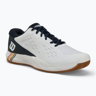 Scarpe da tennis da uomo Wilson Rush Pro Ace Clay RG bianco/ navy blazer/ gomma