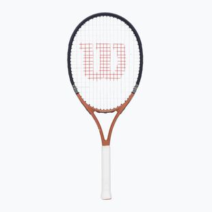 Racchetta da tennis per bambini Wilson Roland Garros Elite Comp Jr 26 navy/orange