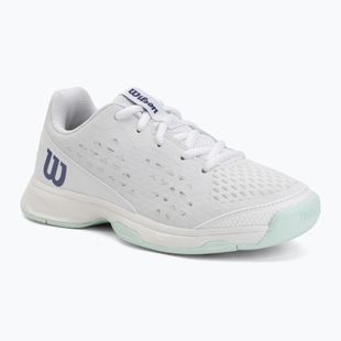 Scarpe da tennis per bambini Wilson Rush Pro Ace L Jr white/bay/skip blue