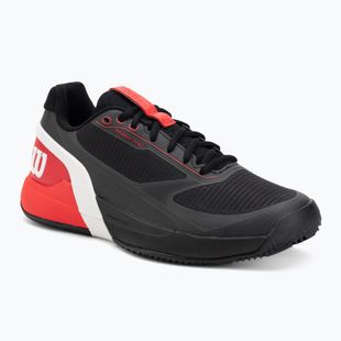Scarpe da tennis da uomo Wilson Rush Pro 5 Clay black/infrared/white