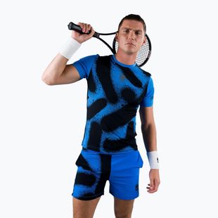 Camicia da tennis da uomo HYDROGEN Spray Tech bluette