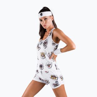 Maglietta da tennis donna HYDROGEN Tattoo Tech Tank Top bianco