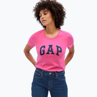 GAP V-Gap SS Classic Tee donna rosa standout