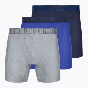 Boxer uomo Under Armour Perf Tech Mesh 6in 3 paia midnight navy