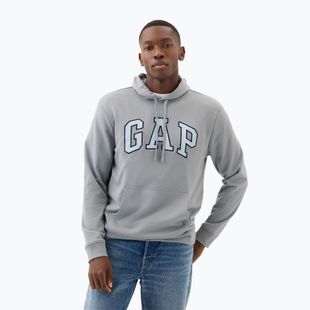 Felpa da uomo GAP Heritage Crewneck Logo storm cloud
