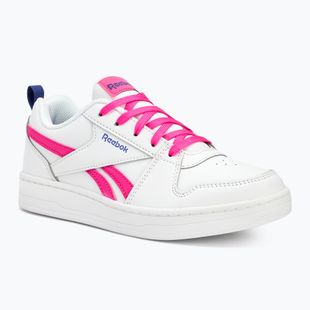 Reebok Royal Prime 2.0 scarpe da bambino bianco nuvola/rosa laser/porpora scuro
