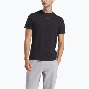 Maglietta da allenamento da uomo Reebok Atlethe Tee nero
