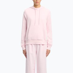 Felpa con cappuccio Reebok Identity Small Logo French Terry da donna, color bacca smerigliata