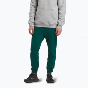 Pantaloni Reebok Identity Small Logo Fleece Jogger da uomo verde collegiale