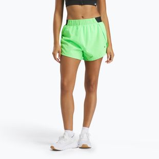 Pantaloncini da allenamento da donna Reebok Speed solar lime