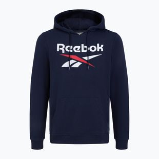 Felpa con cappuccio Reebok Identity Big Logo FT Uomo vecnav