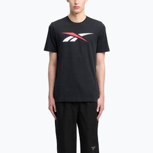 Maglietta Reebok Gs Vector Tee nero/bianco/rosso vettoriale da uomo