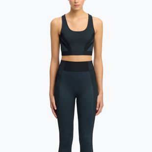 Reggiseno da allenamento donna Reebok Rbk Lab Seamless nero