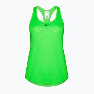 Maglietta da allenamento da donna Reebok Rbk-Chill Atletic Tank solar lime