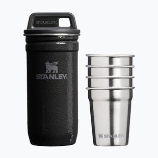 Bicchieri da campo Stanley Pre-Party 60 ml 4 pack Hammertone Black