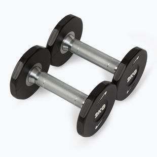 Manubri Nike Strength Pro Urethane Dumbbell 2 x 2 kg black/white
